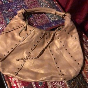 Bronze handbag